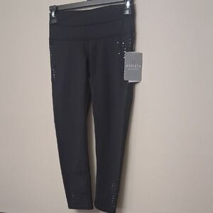 Athleta Black Active Cropped Pants